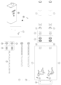 Front Fork Disassembled