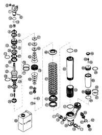 Shock Absorber Wp Disassembled