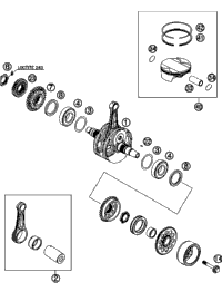 Crankshaft, Piston