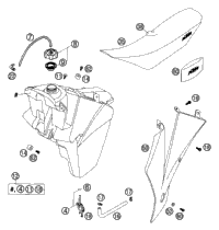 Tank, Seat, Cover