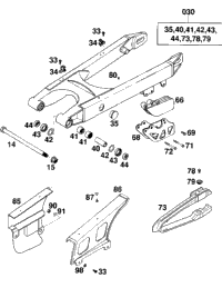 Swing Arm, Chain Guard