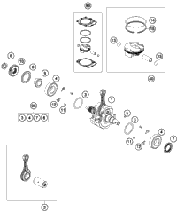 Crankshaft, Piston