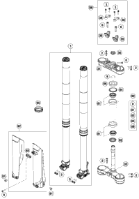 Front Fork, Triple Clamp
