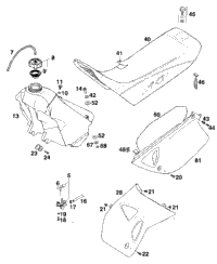 Tank, Seat, Covers