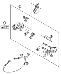 Brake Caliper Rear