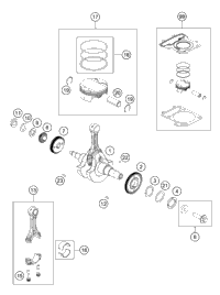 Crankshaft, Piston