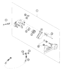 Brake Caliper Rear
