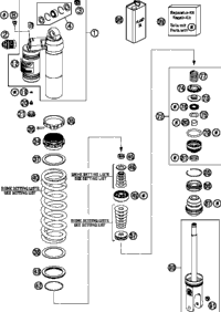 Shock Absorber Disassembled