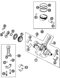 Crankshaft, Piston