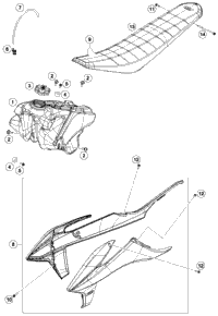 Tank, Seat