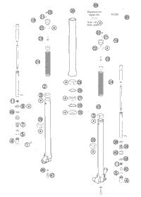 Front Fork, Disassembled