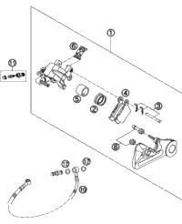 Brake Caliper Rear