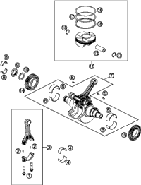 Crankshaft, Piston