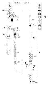 Front Fork Paioli