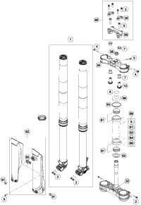Front Fork, Triple Clamp