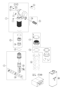 Shock Absorber Disassembled