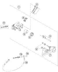 Brake Caliper Rear