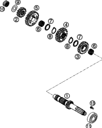 Transmission I - Main Shaft
