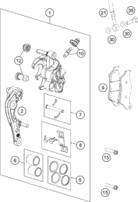 Front Brake Caliper