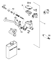 Hande Brake Cylinder
