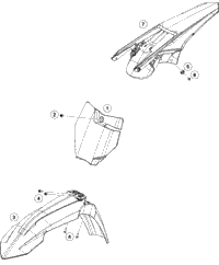 Mask, Fenders