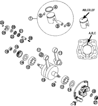 Crankshaft, Piston
