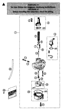 Carburetor Dellorto 14 Phva Ds