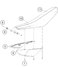 Tank, Seat