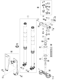 Front Fork, Triple Clamp