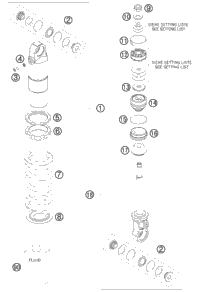 Shock Absorber Disassembled