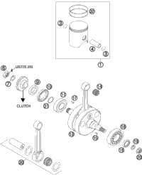 Crankshaft, Piston