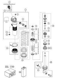 Shock Absorber Disassembled