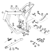 Frame, Side Stand