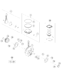 Crankshaft, Piston