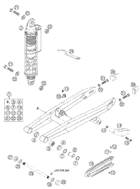 Swingarm, Shock Absorber