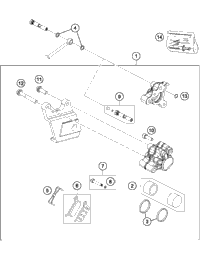Brake Caliper Rear