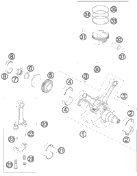 Crankshaft, Piston