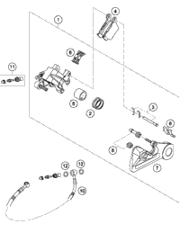Brake Caliper Rear