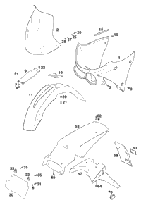 Mask, Fenders