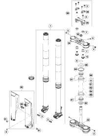 Front Fork, Triple Clamp