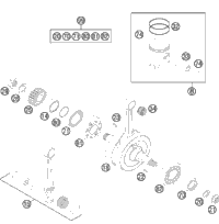Crankshaft, Piston