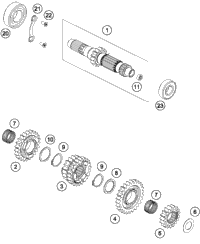 Transmission I - Main Shaft