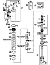 Shock Absorber Disassembled