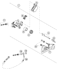 Brake Caliper Rear