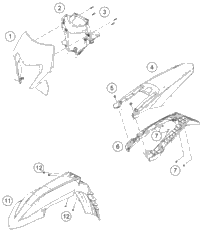 Mask, Fenders