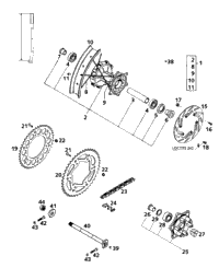 Rear Wheel Lc4-E