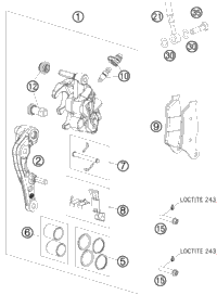 Brake Caliper Front