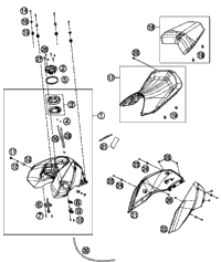 Tank, Seat, Cover