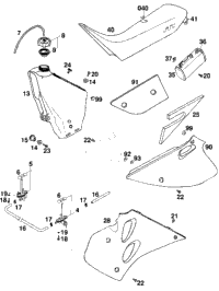 Tank, Seat, Covers