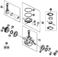 Crankshaft, Piston